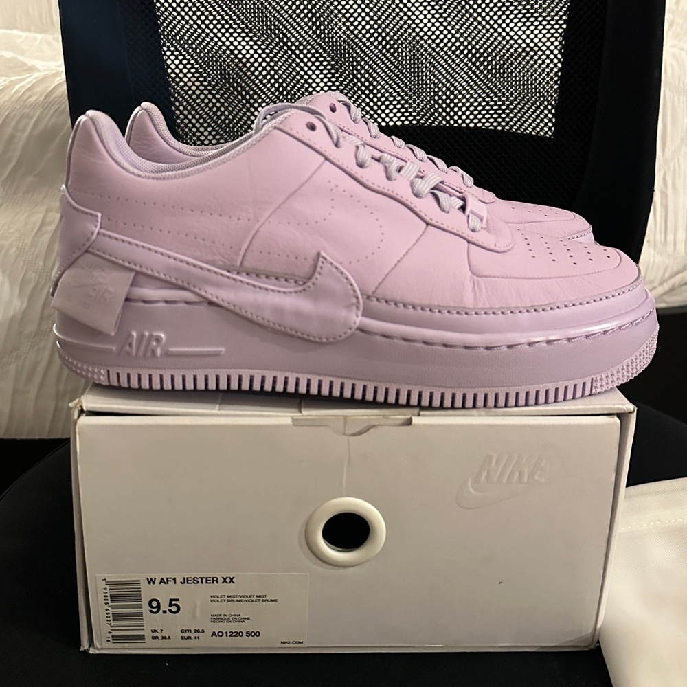 New violet mist Air Force 1’s Jester XX SIZE W9.5